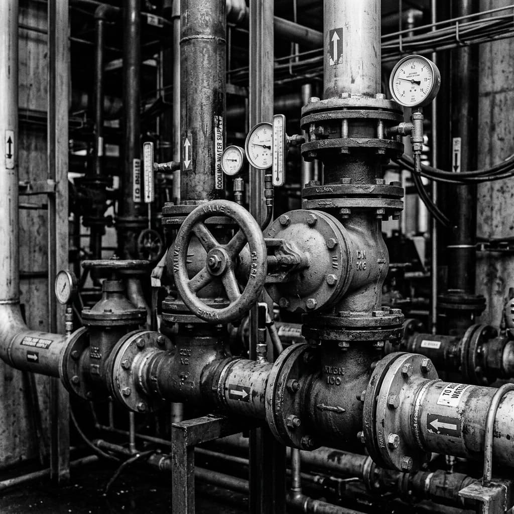 Monitor water tank and fire detection systems
